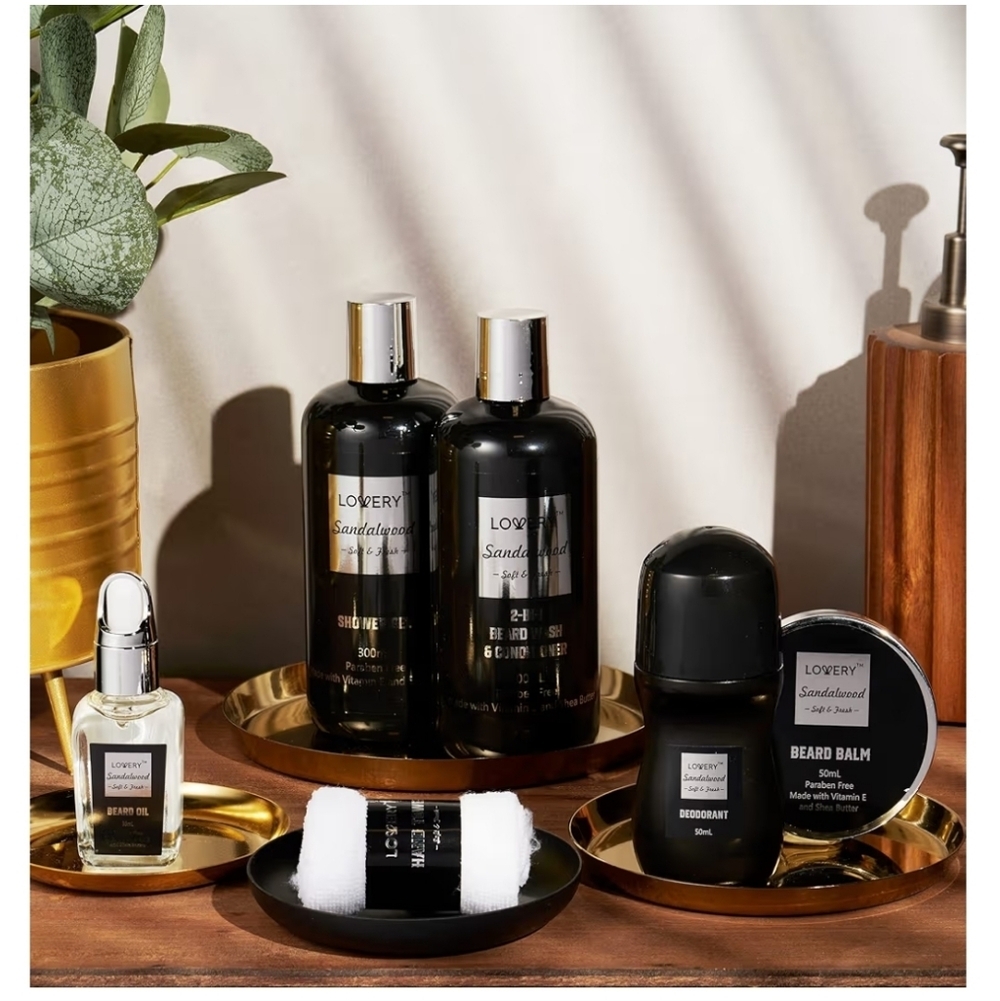 Men Body Wash Beard Kit